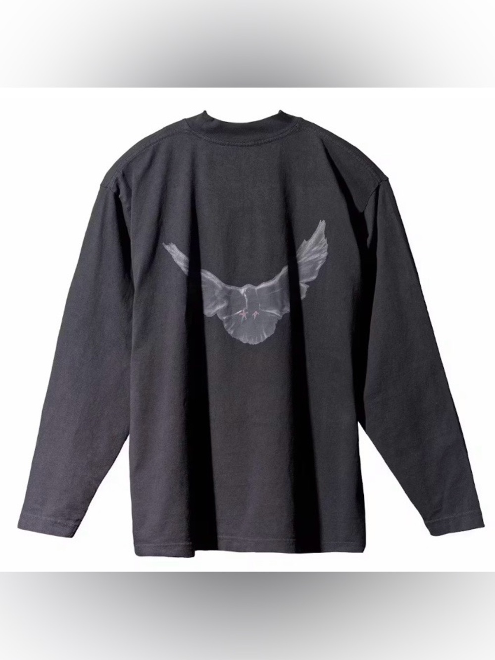 Yeezy Gap Dove Longsleeve Tee, Black, Used (Size US Men’s XS)